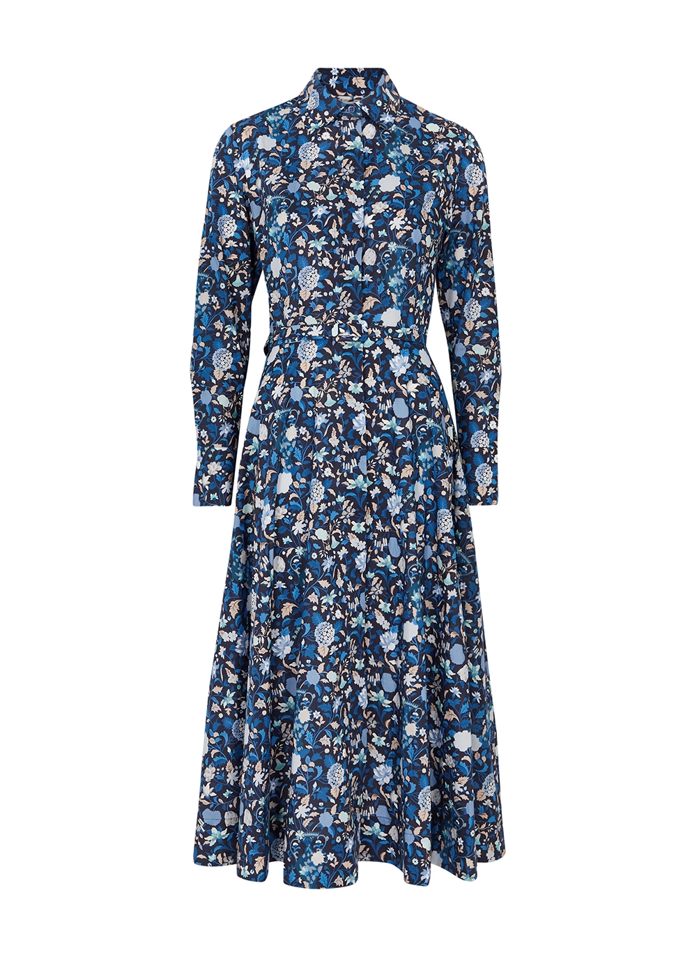 EVI GRINTELA Lana floral-print cotton midi dress - Harvey Nichols
