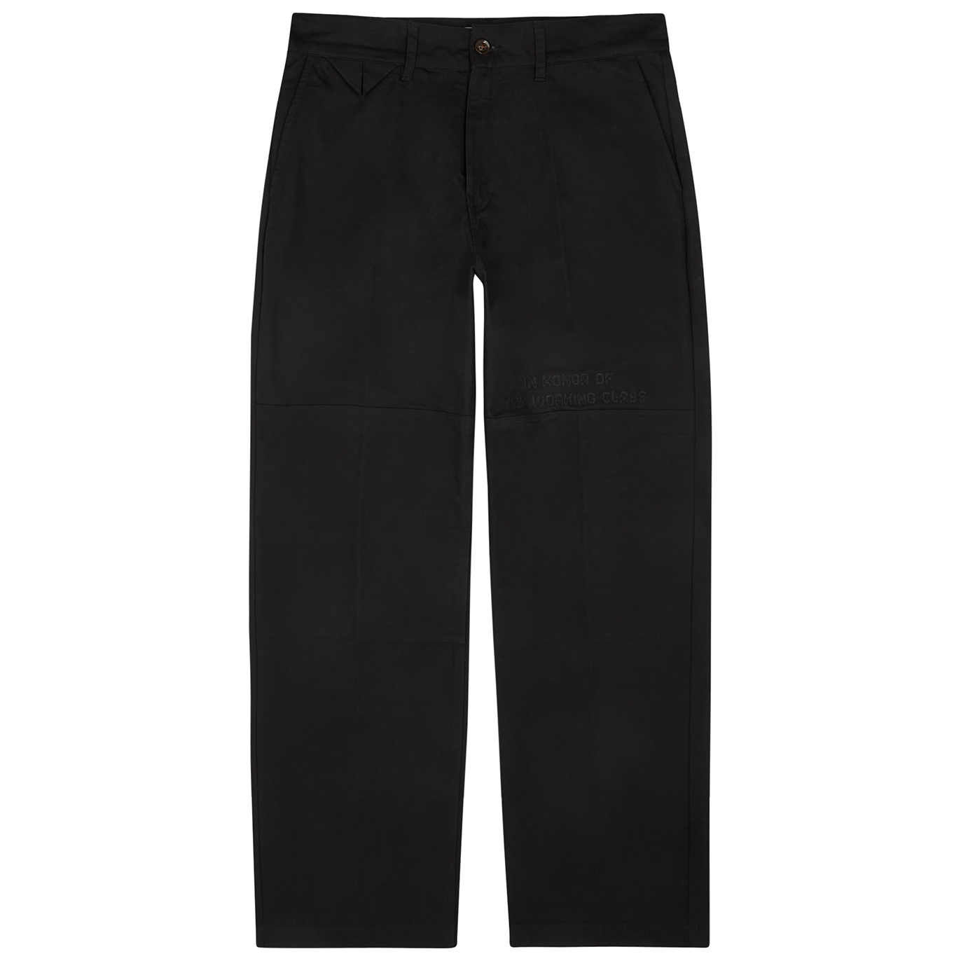 HONOR THE GIFT STRAIGHT-LEG COTTON TROUSERS