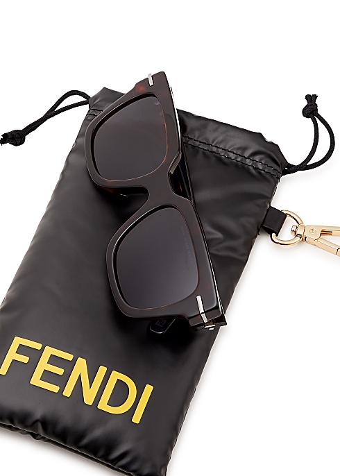 Natur politi Omhyggelig læsning Fendi Square-frame sunglasses - Harvey Nichols