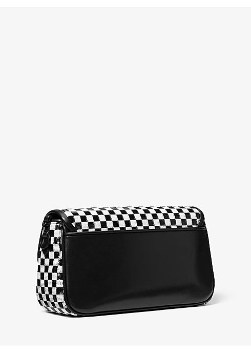 MICHAEL Michael Kors Parker medium sequined checkerboard shoulder bag -  Harvey Nichols