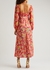 Jeanie floral-print silk midi dress - Rixo