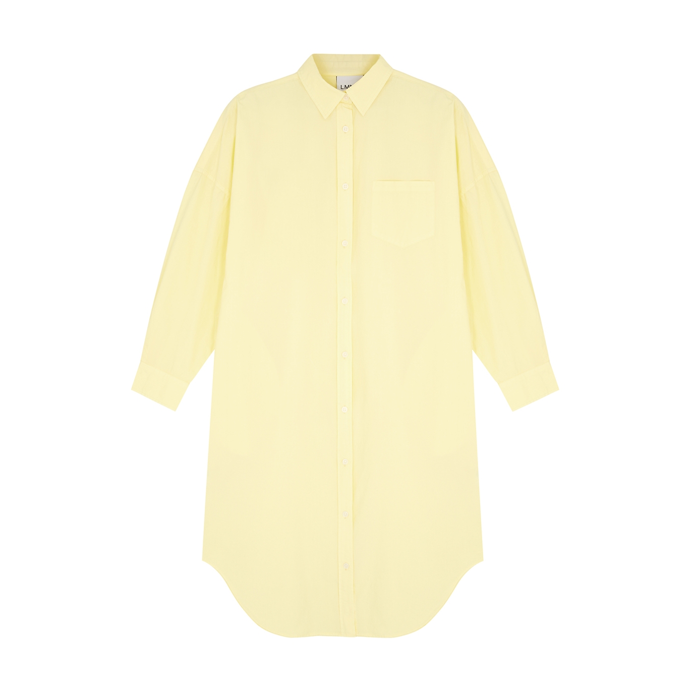 Lmnd Lemonade Chiara Cotton Midi Shirt Dress