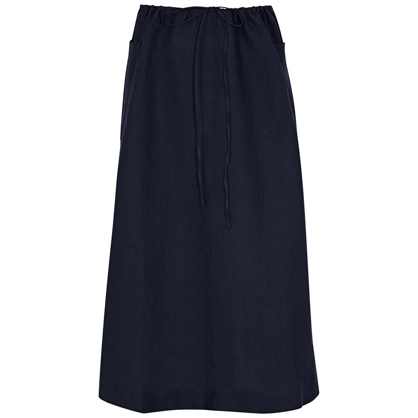 Casa Raki Sol Linen Midi Skirt