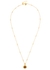 Tigers Eye 18kt gold-plated necklace - Daisy London