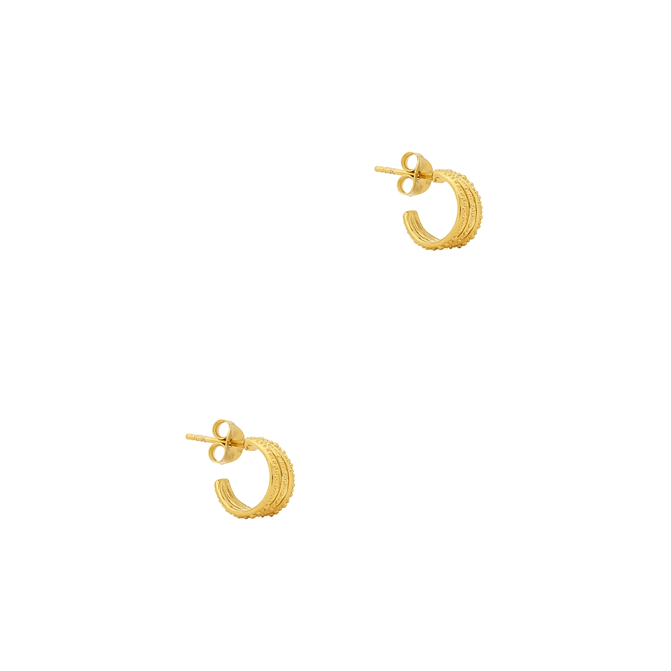 Daisy London Amanda 18kt Gold-plated Hoop Earrings
