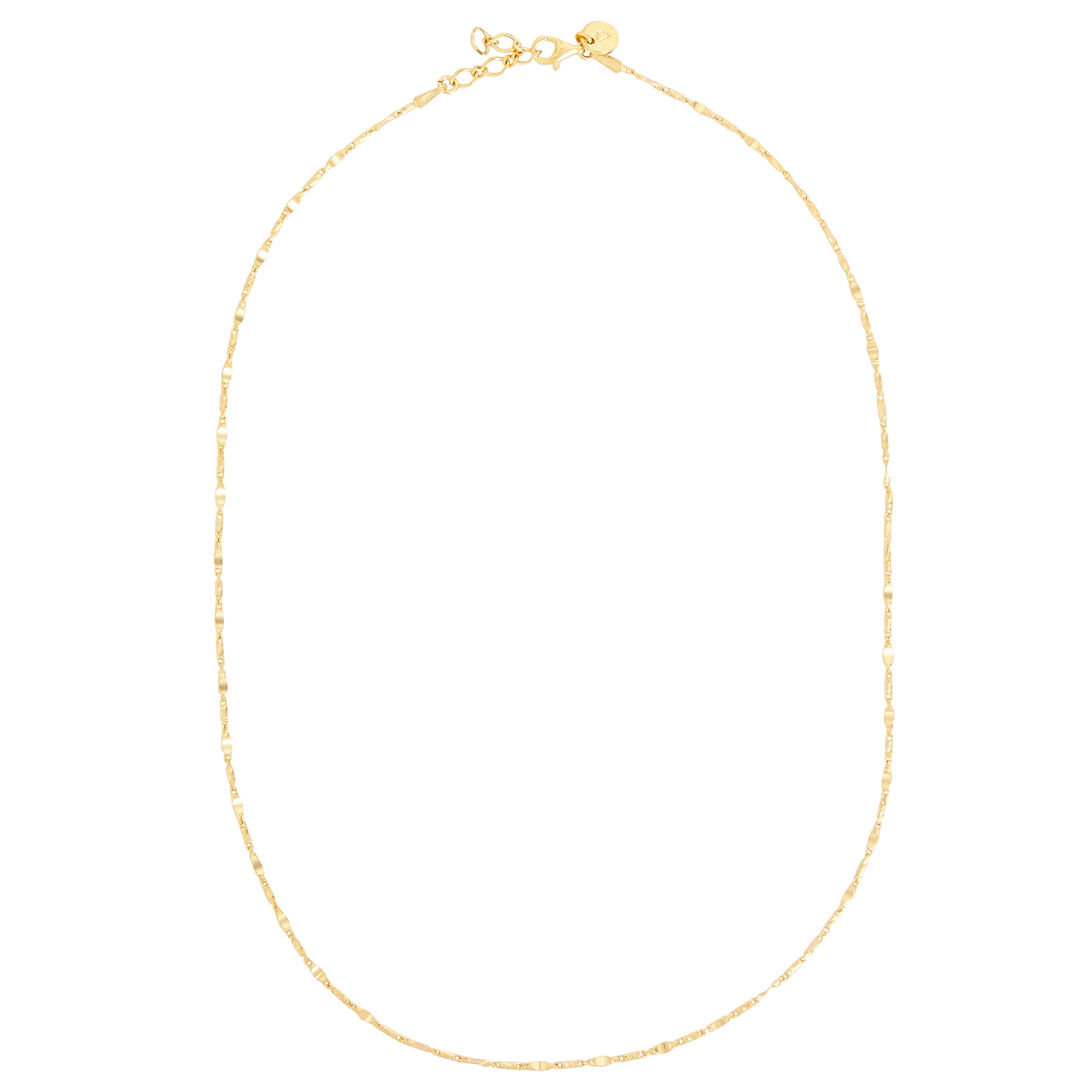 Daisy London Isla Tidal Twist 18kt Gold-plated Necklace
