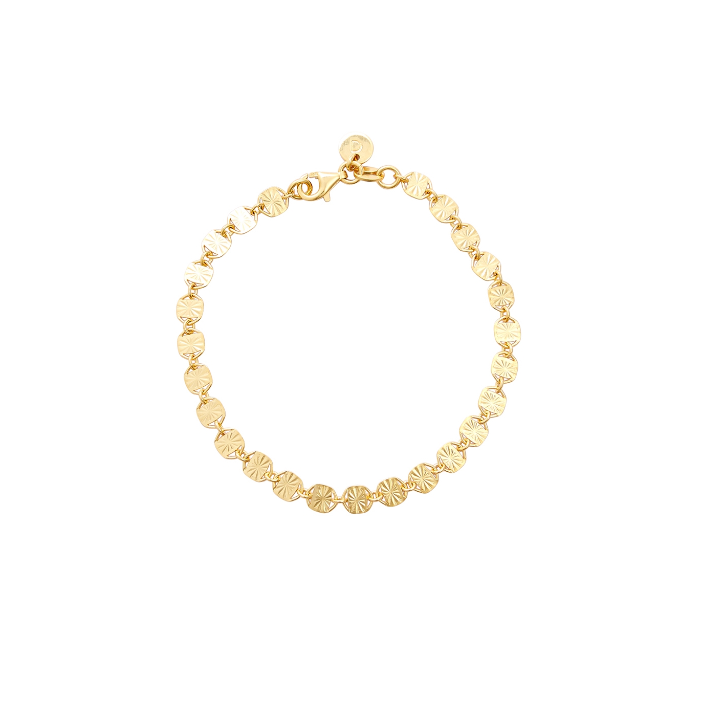 Daisy London Treasures Sunburst 18kt Gold-plated Bracelet