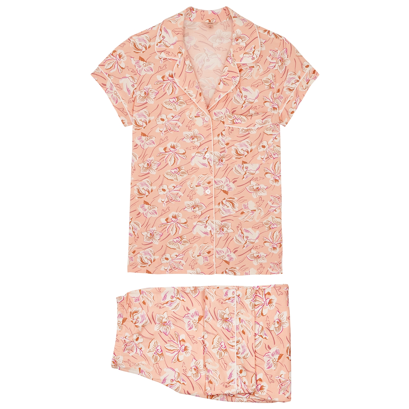 Eberjey Gisele Floral-print Jersey Pyjama Set