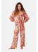 Red paisley betsy jumpsuit - Traffic People