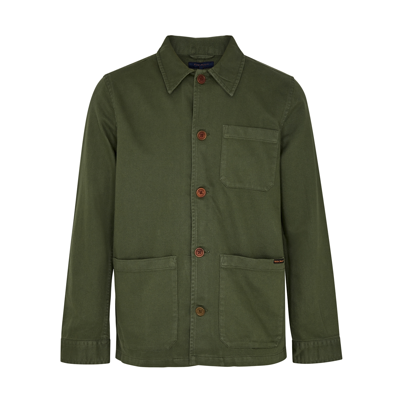 NUDIE JEANS BARNEY COTTON OVERSHIRT