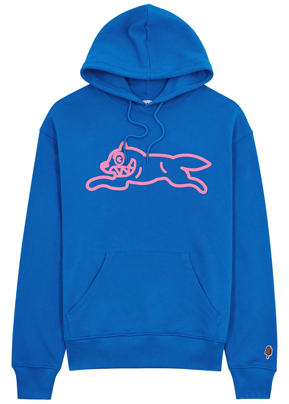 Ice Cream Running Dog Hooded Cotton Sweatshirt In Blue | ModeSens