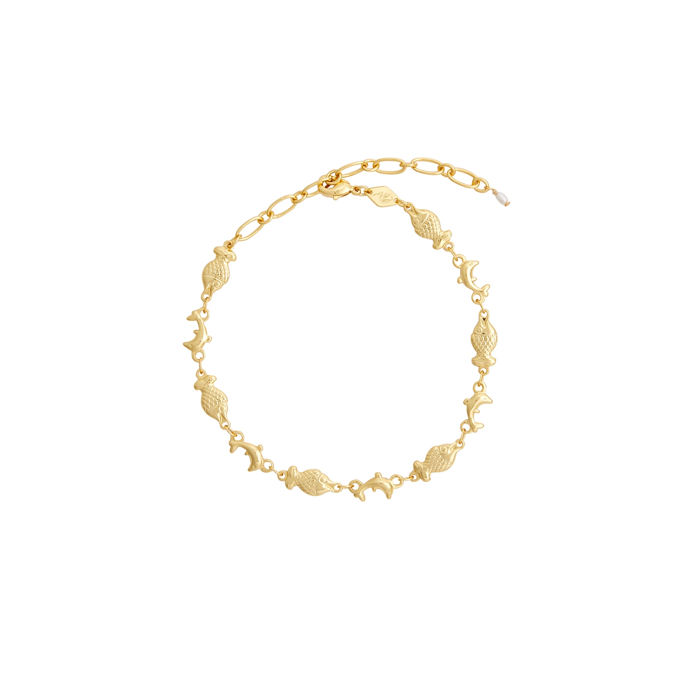 Anni LU Summerstuff Gold-plated Anklet