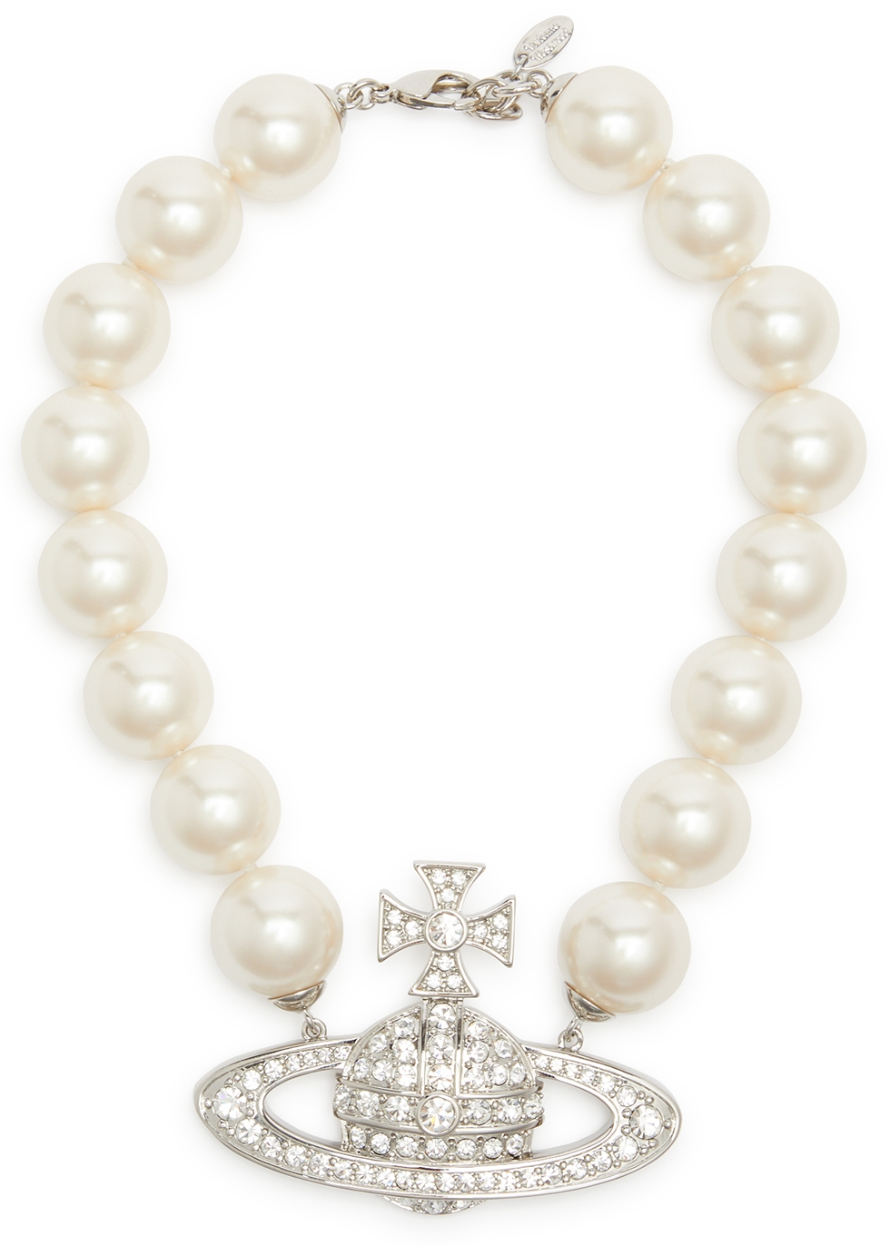 Vivienne Westwood Neysa orb faux pearl necklace - Harvey Nichols