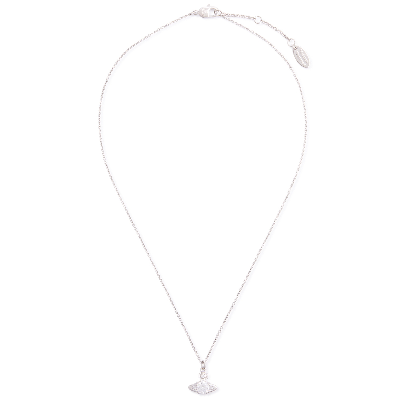 VIVIENNE WESTWOOD REINA ORB SILVER-PLATED NECKLACE
