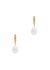 The Lustre Of The Moon 24kt gold-plated drop earrings - Alighieri