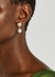 The Moonlit Capture 24kt gold-plated drop earrings - Alighieri