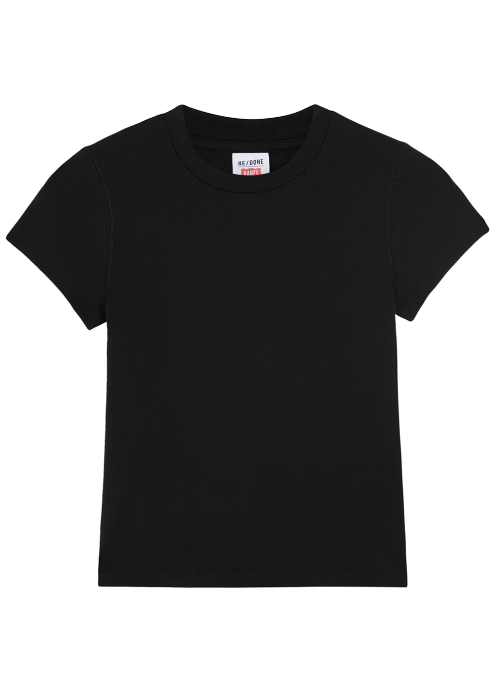 RE/DONE X Hanes 90's Baby stretch-cotton T-shirt - Harvey Nichols