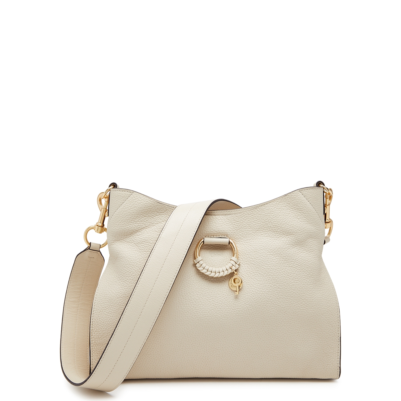 Leather clutch bag - Joan