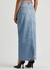 Stud-embellished denim maxi skirt - Alessandra Rich