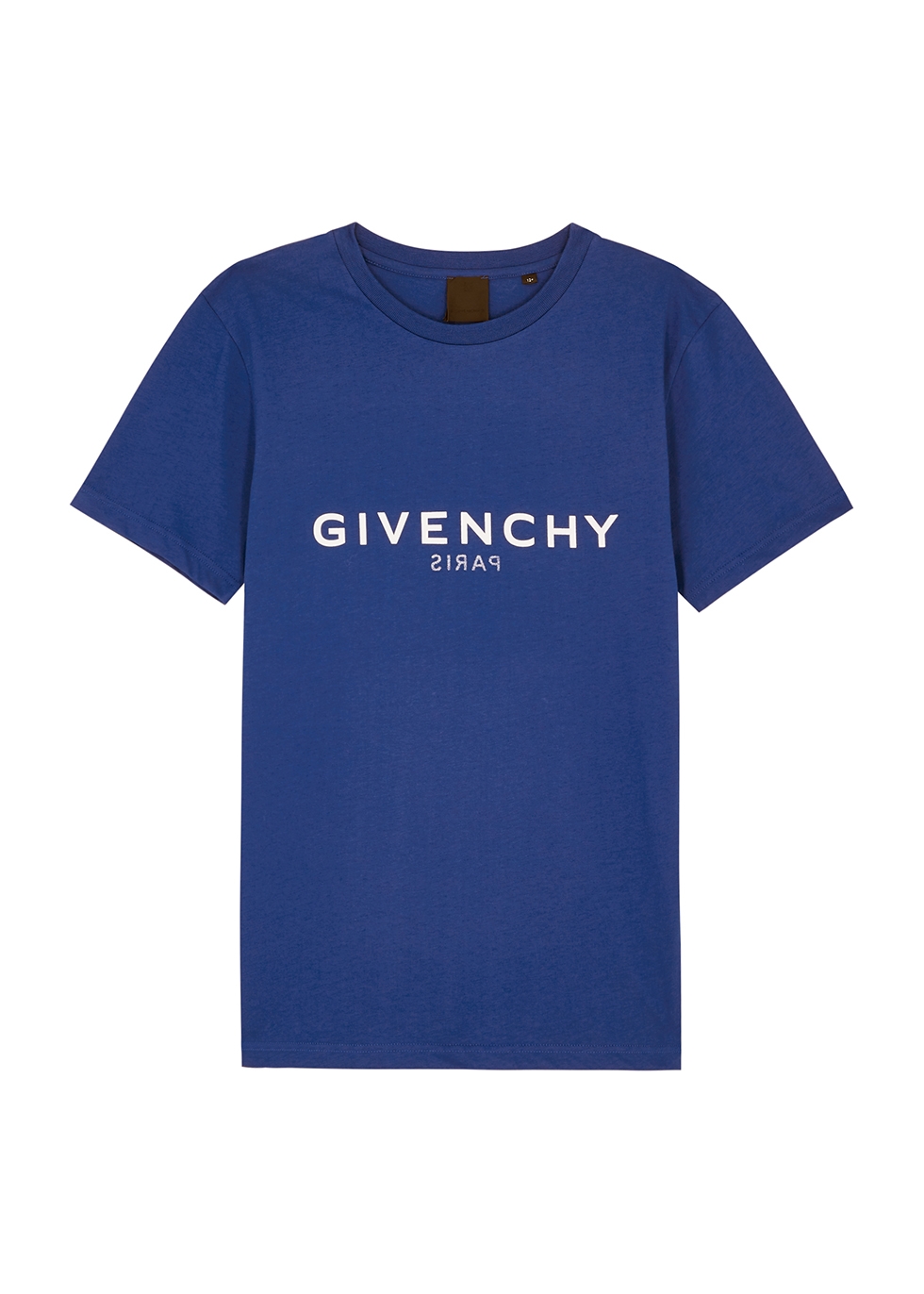 Givenchy Kids Logo-print Cotton T-shirt (6-12 Years) In Blue | ModeSens