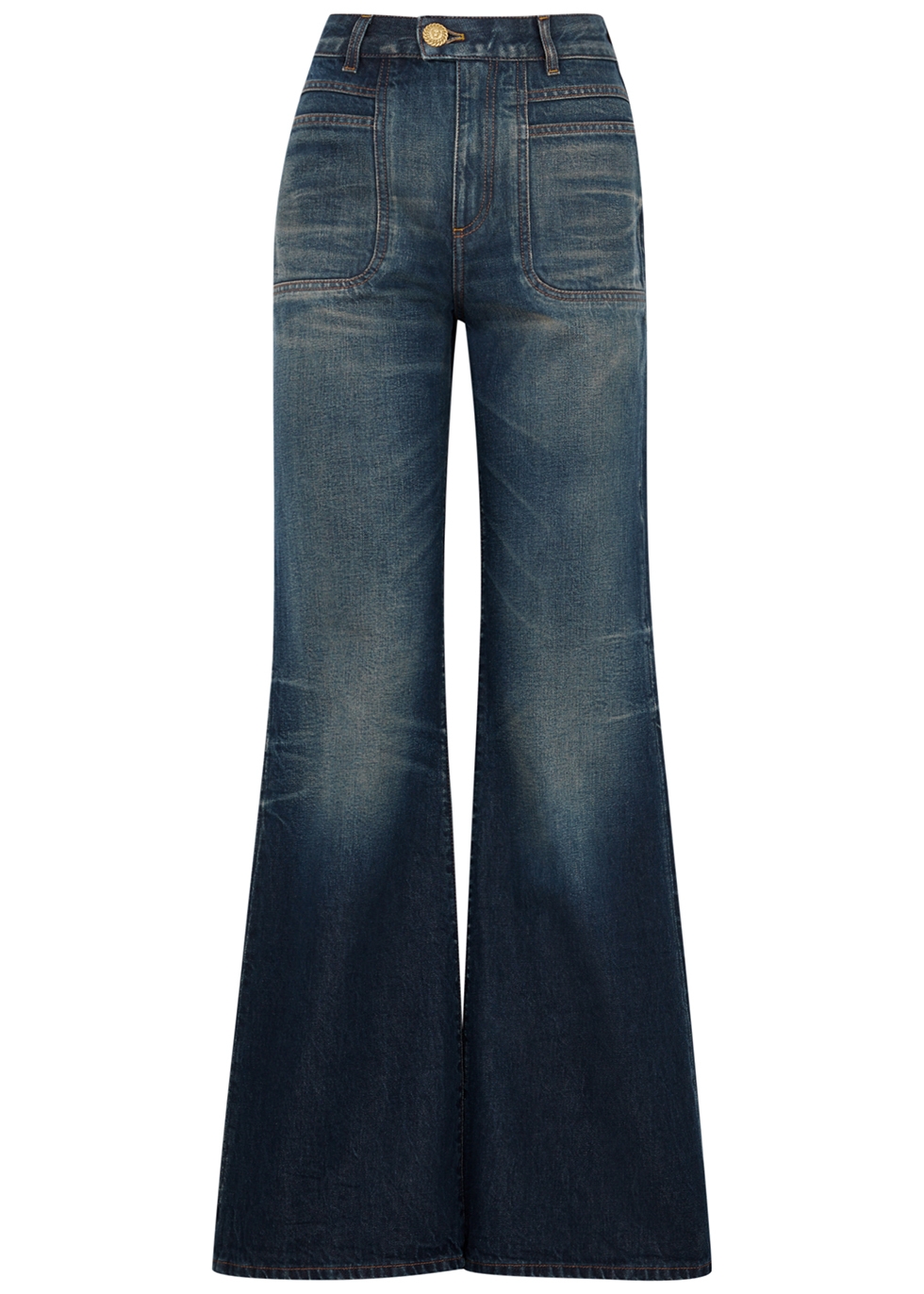 Balmain Flared-leg jeans - Harvey Nichols