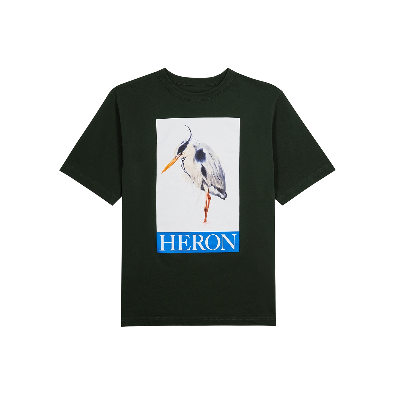 Heron Preston Heron Printed Cotton T-shirt - Black - L