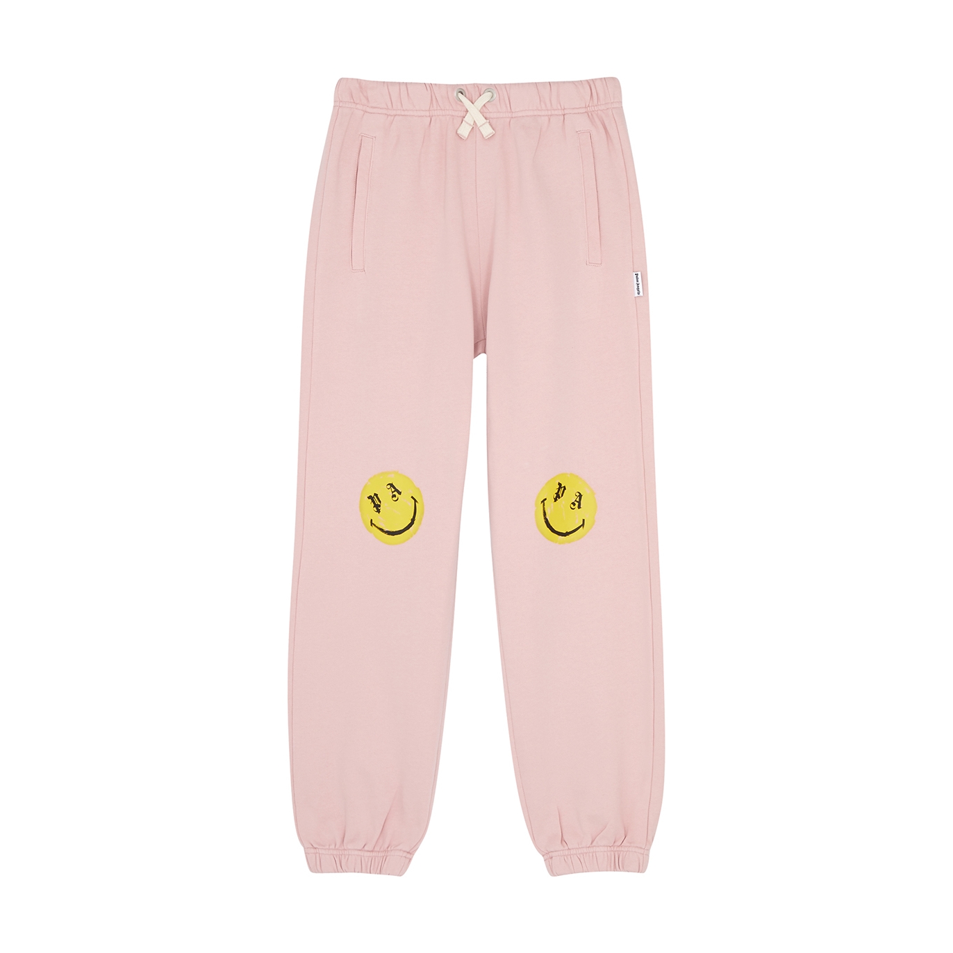 Palm Angels Kids Logo-print Cotton Sweatpants - Pink - 6 Years