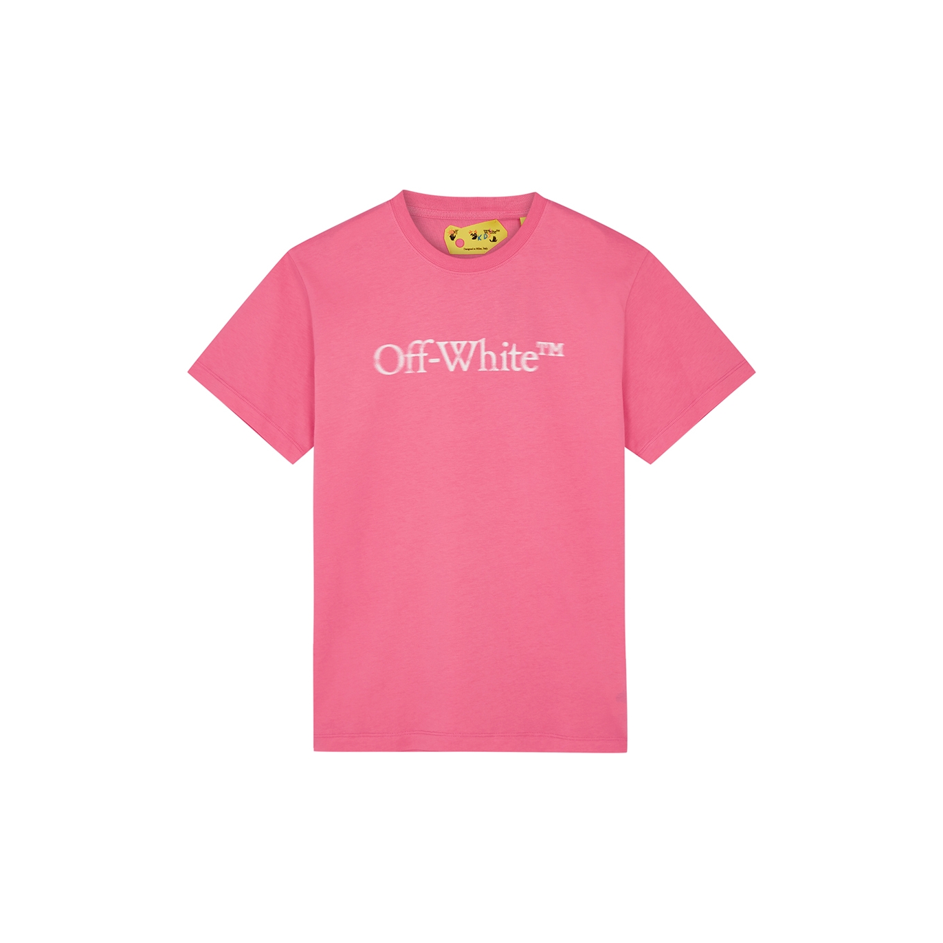 Off-White Kids Logo-print Cotton T-shirt (14 Years) - Pink