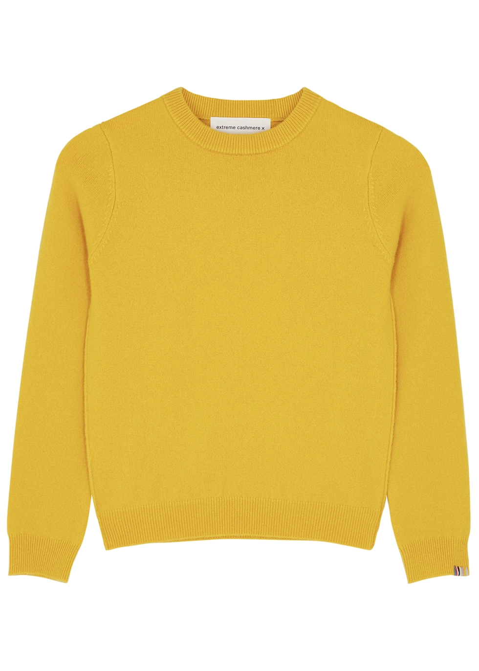 N°98 Kid Cashmere-blend Jumper In Yellow