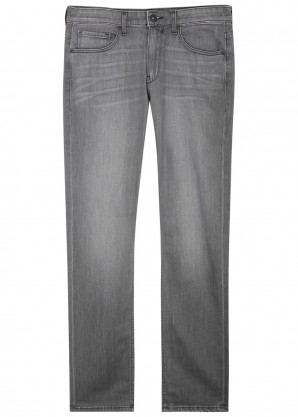 Paige Federal grey straight-leg jeans 