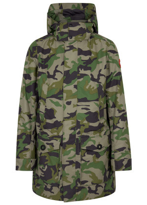 Canada Goose Crew camouflage shell coat