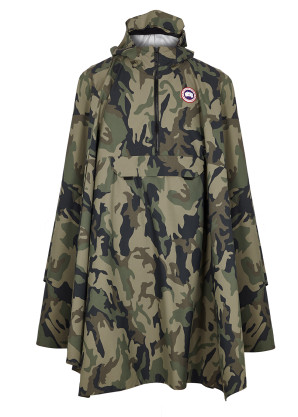 Canada Goose Field camouflage shell poncho