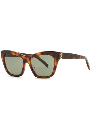 Saint Laurent SL M79 tortoiseshell cat-eye sunglasses