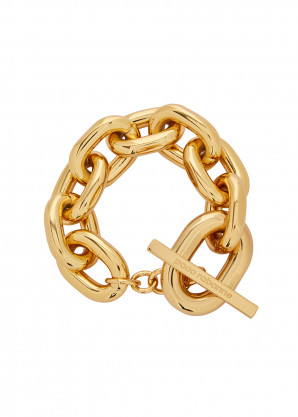 RABANNE XL Link gold-tone bracelet