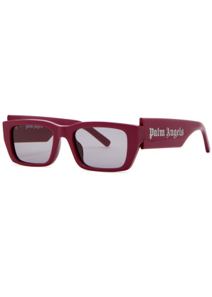 Palm Angels Purple rectangle-frame sunglasses