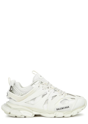 Balenciaga Track white panelled mesh sneakers