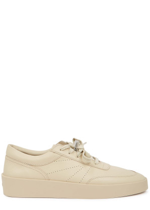 Fear of God Cream leather sneakers