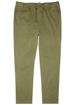 7 For All Mankind Green Luxe Performance slim-leg chinos