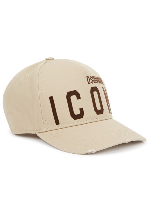Dsquared2 Icon stone logo-embroidered twill cap