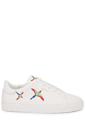 Axel Arigato KIDS Clean 90 Bee Birds white leather sneakers