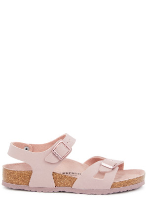 Birkenstock KIDS Rio pink suede sandals