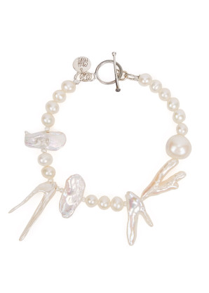 MUDD PEARL Kitchenette beaded pearl bracelet
