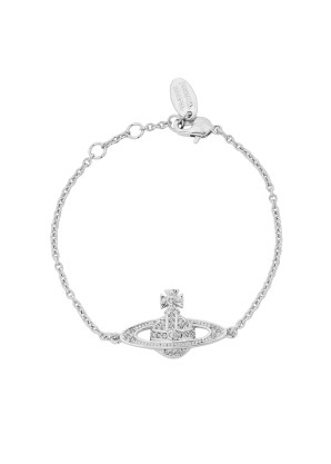 Vivienne Westwood Mini Bas Relief silver-tone chain bracelet 