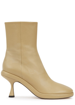 Wandler June 75 leather ankle boots 