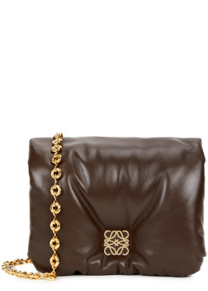 Loewe Goya padded leather shoulder bag 