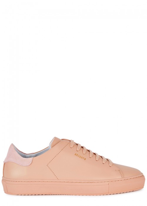 Axel Arigato CLEAN 90 BLUSH LEATHER TRAINERS