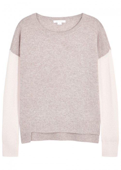 Duffy LIGHT TAUPE CASHMERE JUMPER