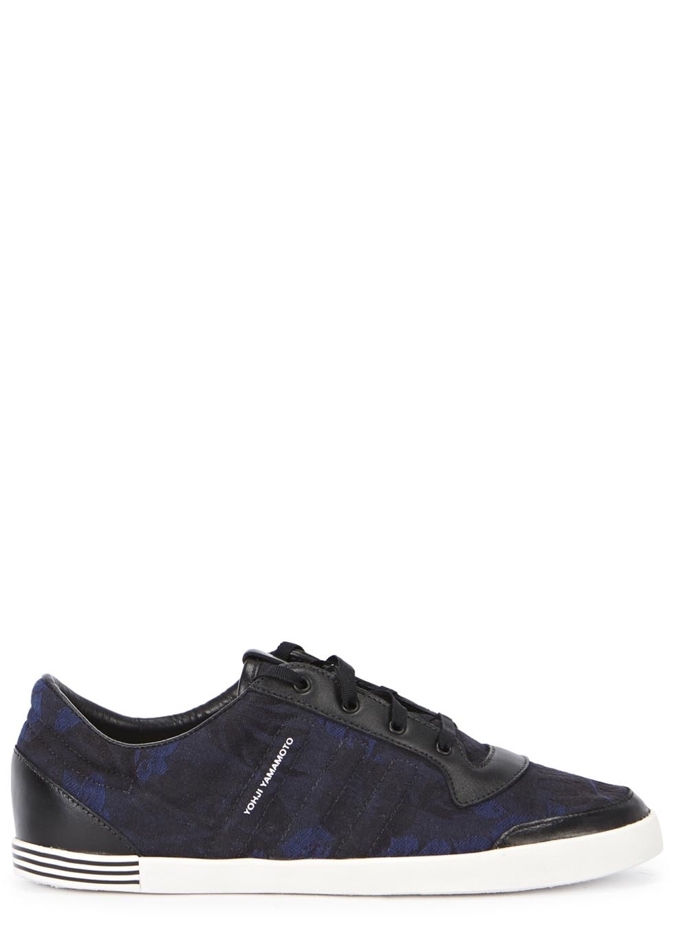 Summer Plim navy canvas trainers