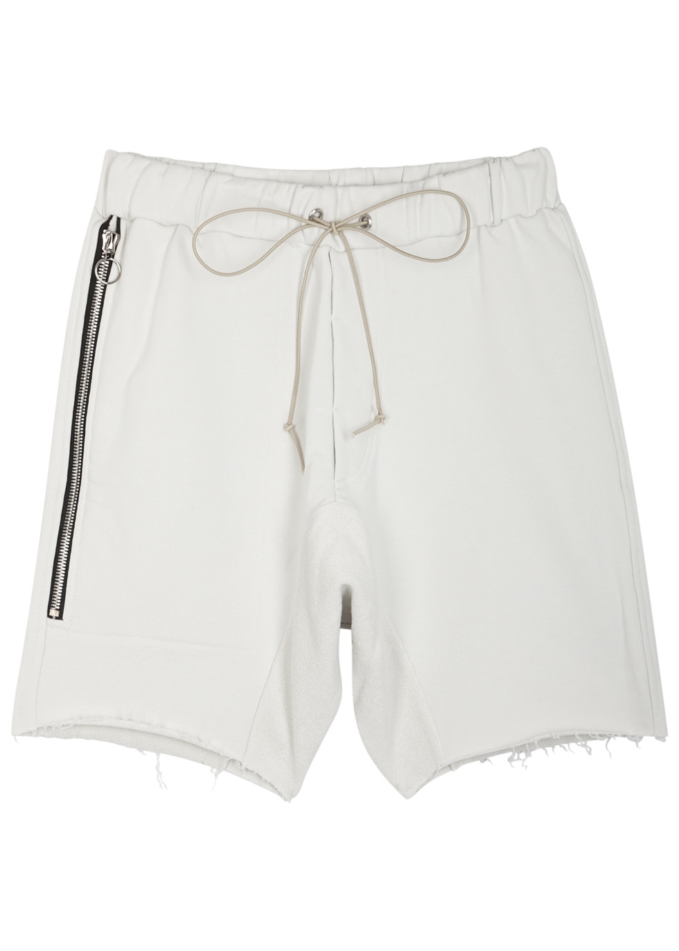 Off white cotton shorts